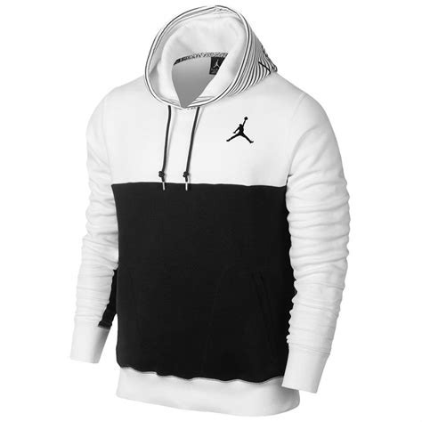 nike jordan hoodie schwarz weiß colorblocking|jordan sweatshirt for sale.